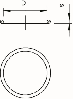 OBO 171 M40 Dichtring O-Ring M40 NBR 