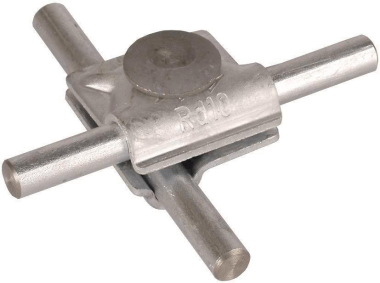 DEHN MV-Klemme Rd10mm St/tZn mit  391060 