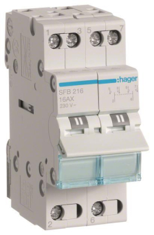 Hager Gruppenschalter 16A         SFB216 