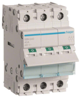 Hager Ausschalter 40A 3Schließer  SBN340 