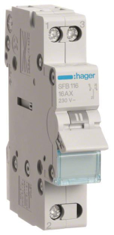 Hager Gruppenschalter 16A         SFB116 