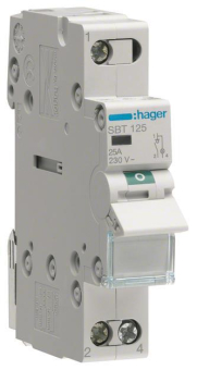 Hager Ausschalter 25A 1Schließer  SBT125 