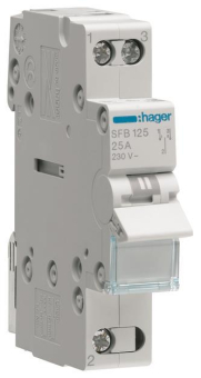 Hager Gruppenschalter 25A         SFB125 