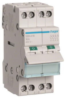 Hager Ausschalter 16A 4Schließer  SBN416 