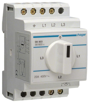 Hager Amperemeterumschalter        SK603 