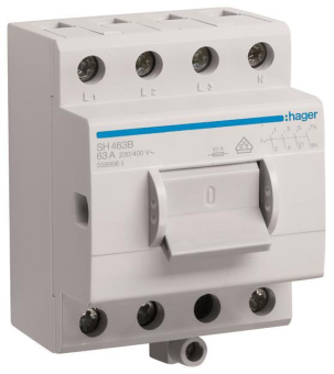 Hager Kompaktschalter 63A         SH463B 