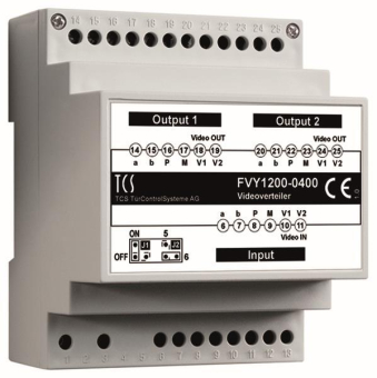 TCS Videosignalverteiler    FVY1200-0400 