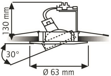 Rutec ALU-Druckguss Einbau-     ALU55343 