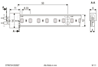 EVN LED-Strip -IP67 -     STR67241202827 