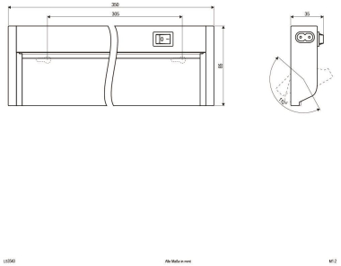 EVN Anbauleuchte schwenkbar       LS3540 