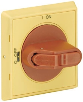 ABB Drehgriff, IP64, rot/gelb,   MSHD-LY 