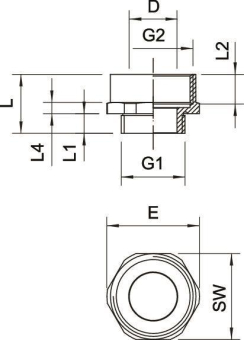 OBO 165 ADA M20-25 Erweiterung M-M 