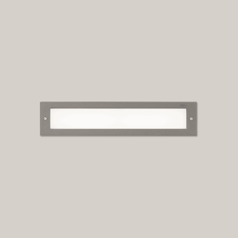 BEGA Einbauleuchte silber       33166AK3 