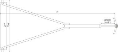 DEHN Traufenstütze für Rd 7-10mm  239009 