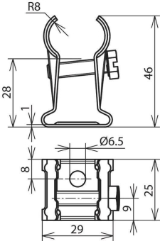 DEHN Stangenhalter Niro           275019 