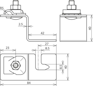 DEHN Dachleitungshalter           223020 