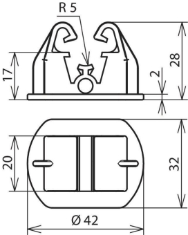 DEHN Halter/Adapter K             253023 