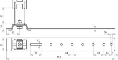 Dehn 206171     DLH DG 8 H32 L205 V2A AL 