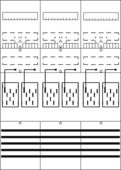 Striebel Komplettfeld 6 Zähler    BF37M6 