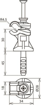 DEHN Leitungsh. K                 250007 