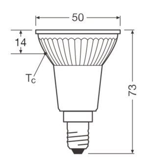 Ledvance LED PAR16 50 36° DIM P 3.7W 927 