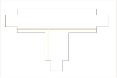 DOTLUX 3-Phasen T-Verbinder 1   3899-WL1 