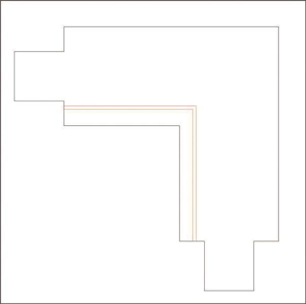 DOTLUX 3-Phasen Eckverbinder 90° 3898-WL 