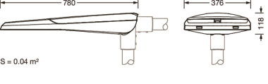 Siteco Streetlight 11 midi  5XC3A41E08ME 