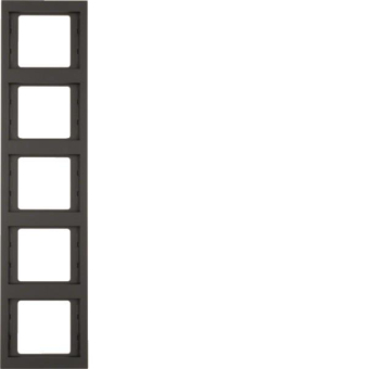 Berker Rahmen 5-fach K.1        13537006 