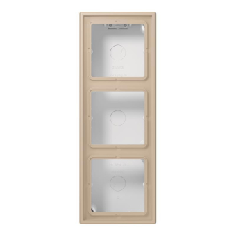 Jung AP-Kappe m.Rahmen 3fach   LC583A240 