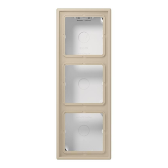 Jung AP-Kappe m.Rahmen 3fach   LC583A243 