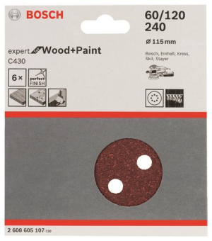 Bosch 6Schleifblatt C430      2608605107 