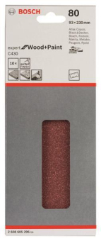 Bosch 10Schleifblatt C430     2608605296 