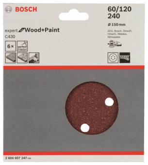 Bosch 6Schleifblatt C430      2608607247 