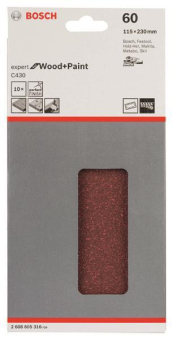 Bosch 10Schleifblatt C430     2608605316 