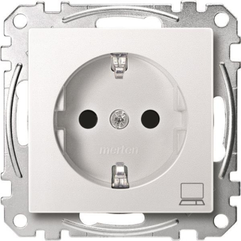 Merten SCHUKO-Steckdose+Kz  MEG2350-0419 