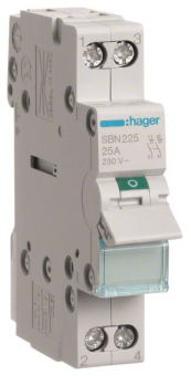 Hager Ausschalter 25A 2Schließer  SBN225 