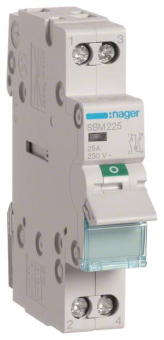 Hager Ausschalter 25A 1Schließer+ SBM225 