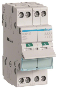 Hager Ausschalter 25A 4Schließer  SBN425 