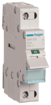 Hager Ausschalter 25A 1Schließer  SBN125 