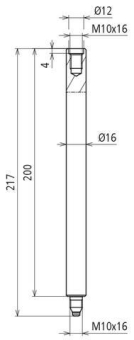 Dehn 107396 SOH 3 200 V2A  SOH 3 200 V2A 
