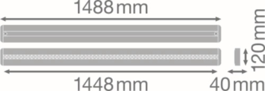 LEDV LN INDV D 1500 25W/3000K 