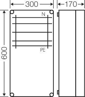 HENS Mi-Sammelschienengehäuse     MI6458 