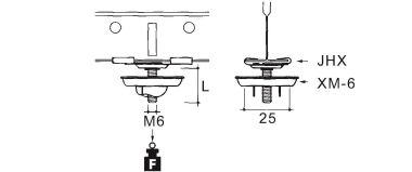 NIED E-KLIPS, Kreuzklemme,       JHX-16S 