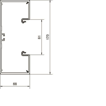 Hager Brüstungsk.-Unterteil BR6517017035 
