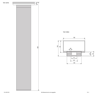 EVN LED-Pollerleuchte IP54   WLL65081502 