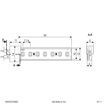 EVN LED-Strip IP67 24V/DC   SK6724702840 