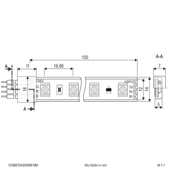 EVN LED-Strip IP67     ICSB672430509910M 