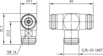 TEGA N-T-Stück (F-F-F)       J01024J1098 