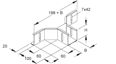 NIED Anbau T-Stück           RTAK 50.050 